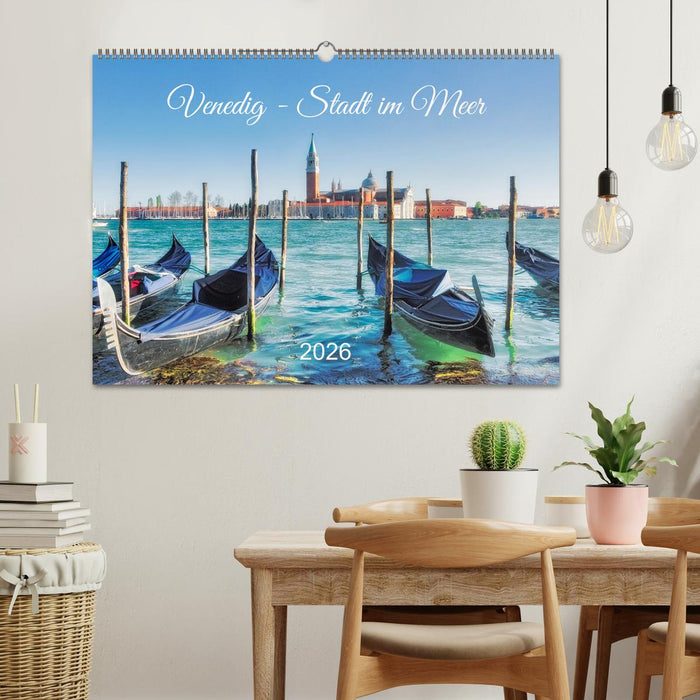 Venedig - Stadt im Meer (CALVENDO Wandkalender 2026)