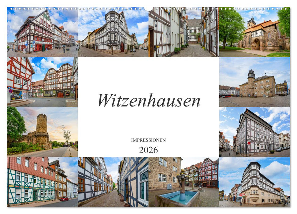 Witzenhausen Impressionen (CALVENDO Wandkalender 2026)