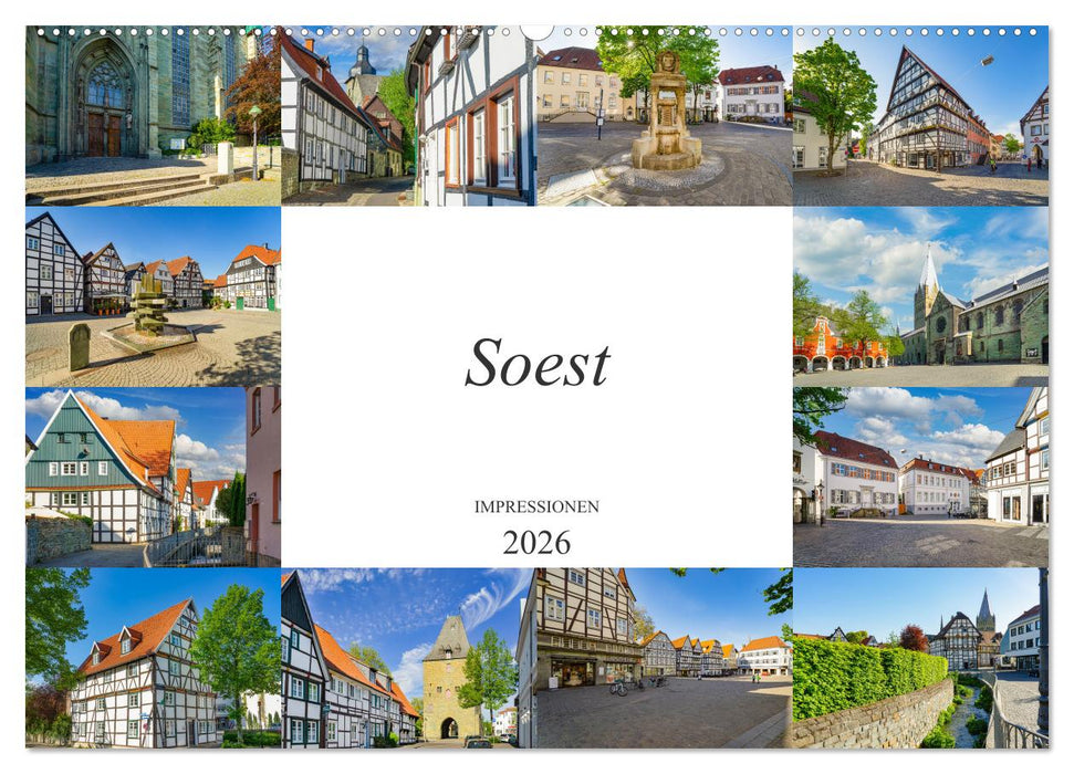 Soest Impressionen (CALVENDO Wandkalender 2026)