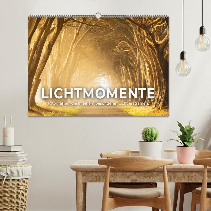 Lichtmomente - Fotografien, die in einem besonderen Licht erstrahlen. (CALVENDO Wandkalender 2026)