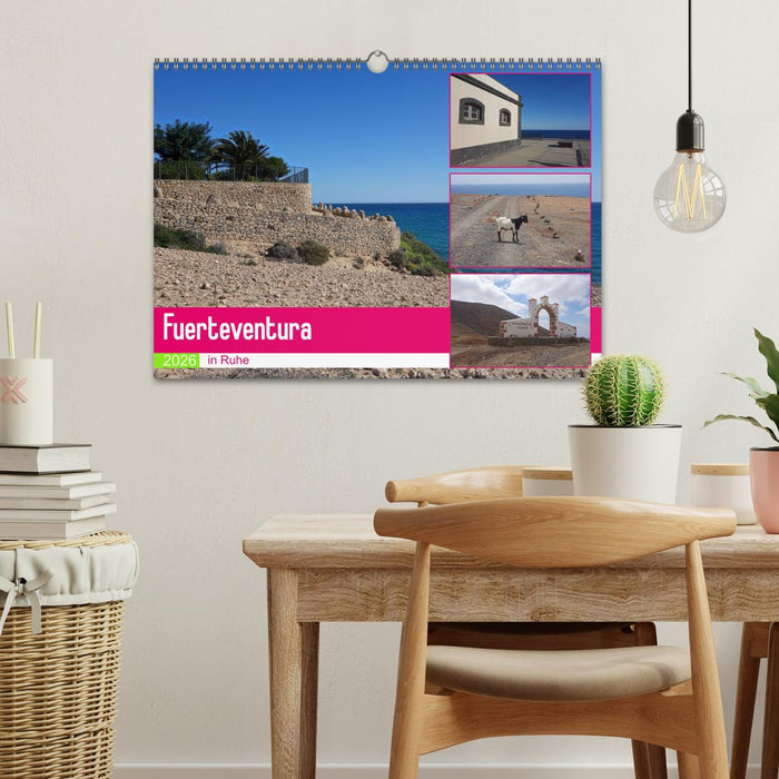 Fuerteventura in Ruhe (CALVENDO Wandkalender 2026)