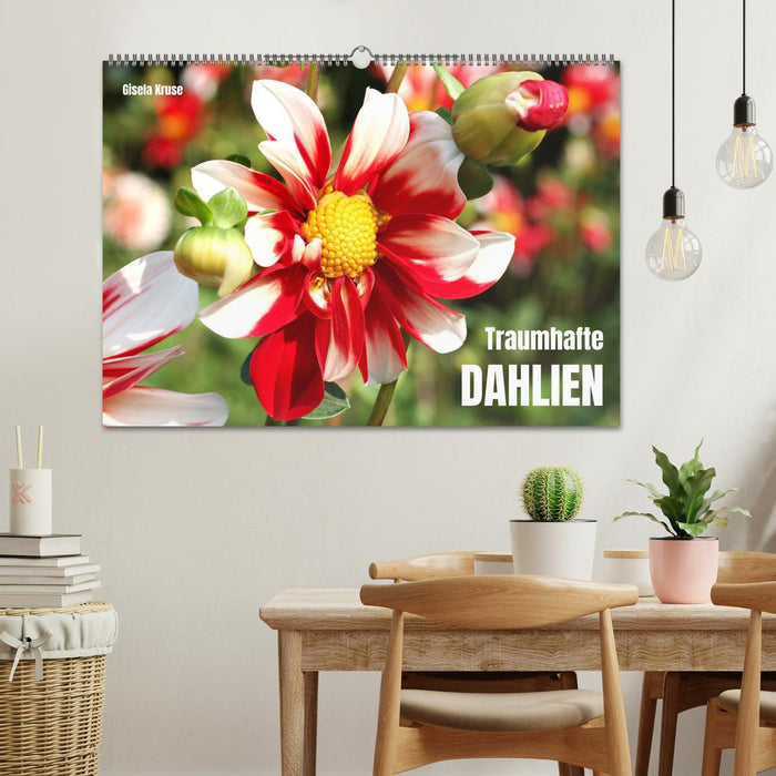 Traumhafte Dahlien (CALVENDO Wandkalender 2026)