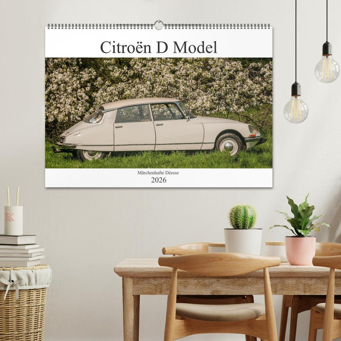 Citroën D Model – Märchenhafte Déesse (CALVENDO Wandkalender 2026)