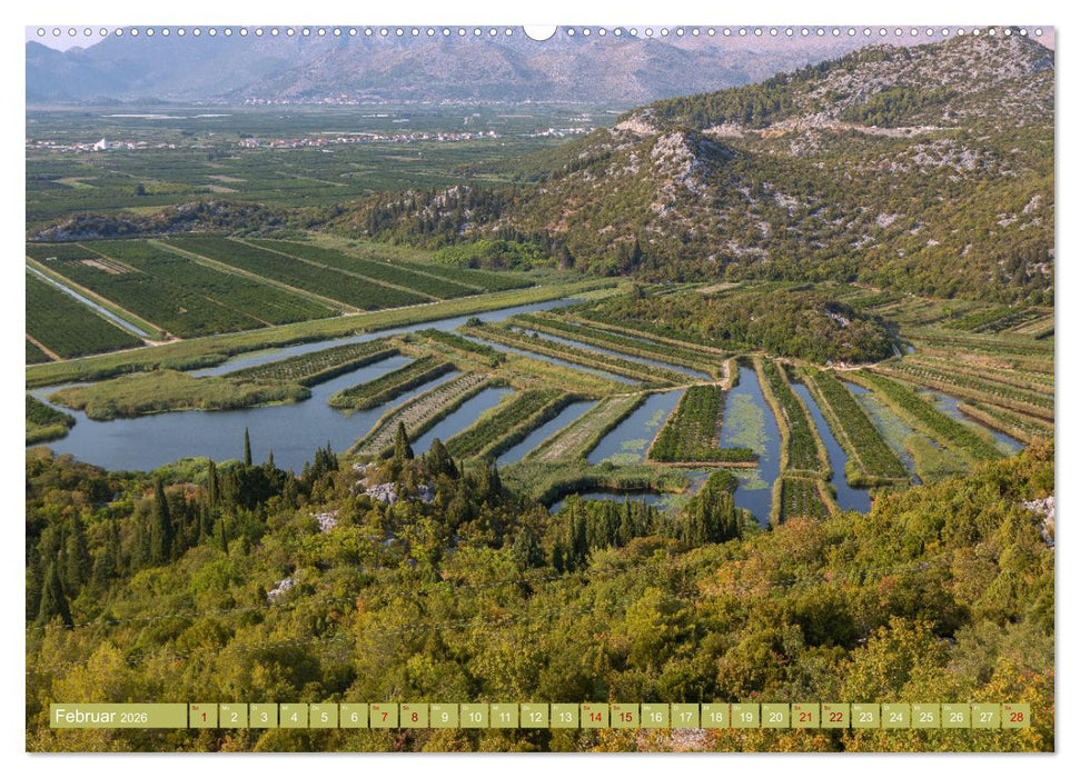 Faszination Kroatien - Dalmatiens Küste (CALVENDO Wandkalender 2026)