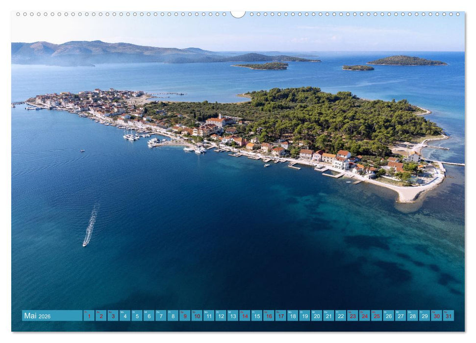 Faszination Kroatien - Dalmatiens Küste (CALVENDO Wandkalender 2026)