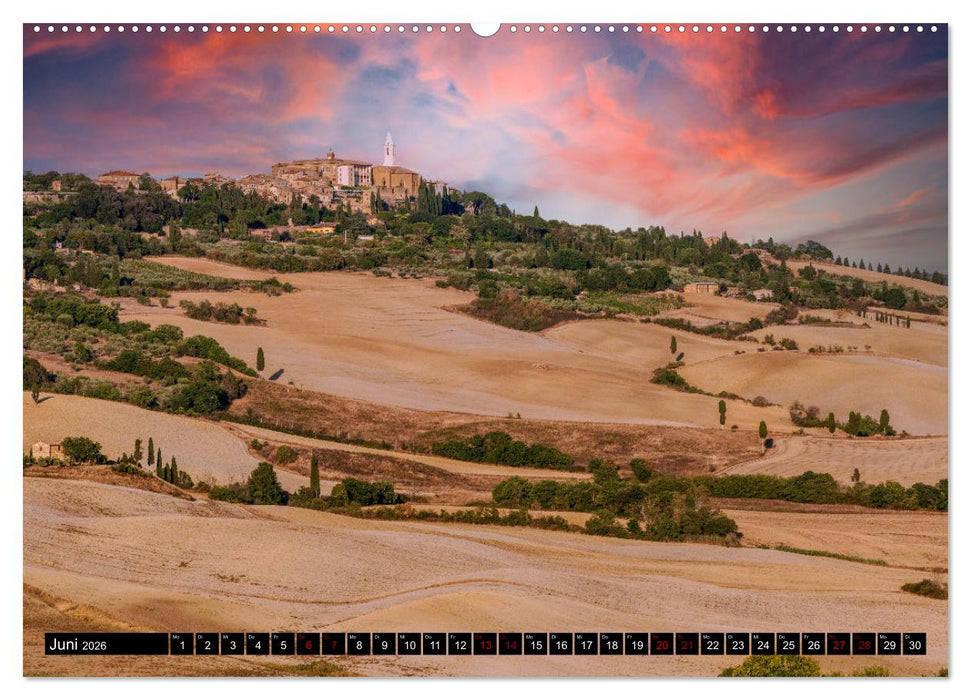 Toskana - Stimmungen (CALVENDO Wandkalender 2026)
