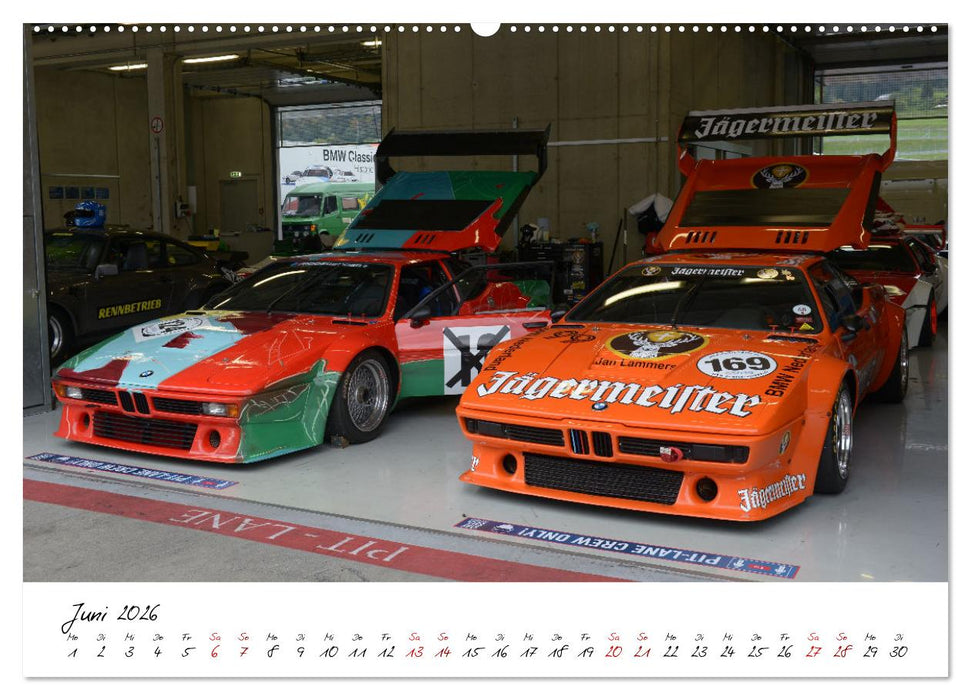 BMW M1 Procar (CALVENDO Wandkalender 2026)