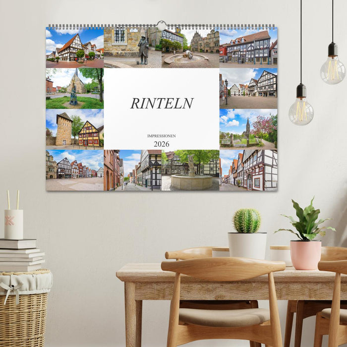 Rinteln Impressionen (CALVENDO Wandkalender 2026)