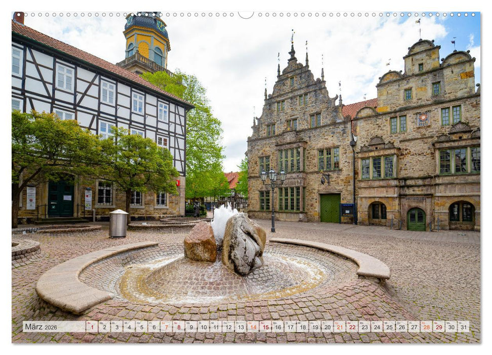 Rinteln Impressionen (CALVENDO Wandkalender 2026)