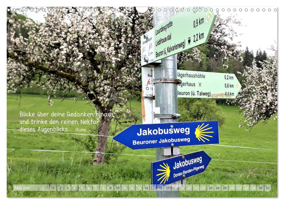 Beuroner Jakobsweg (CALVENDO Wandkalender 2026)