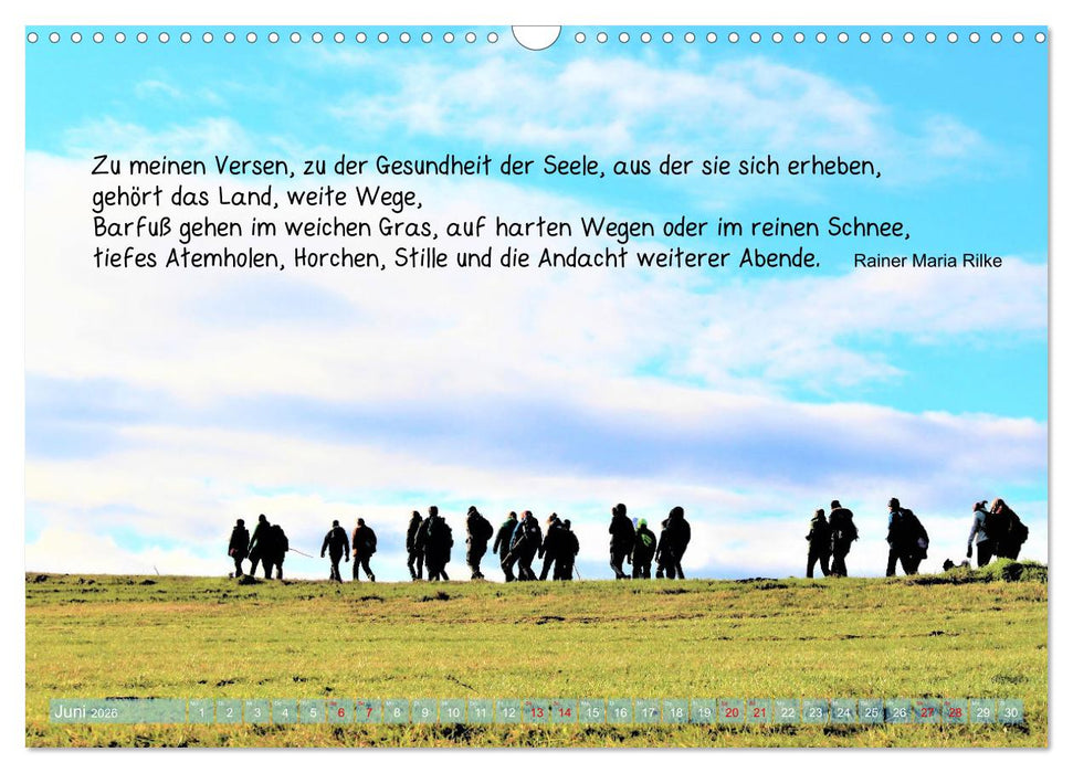 Beuroner Jakobsweg (CALVENDO Wandkalender 2026)