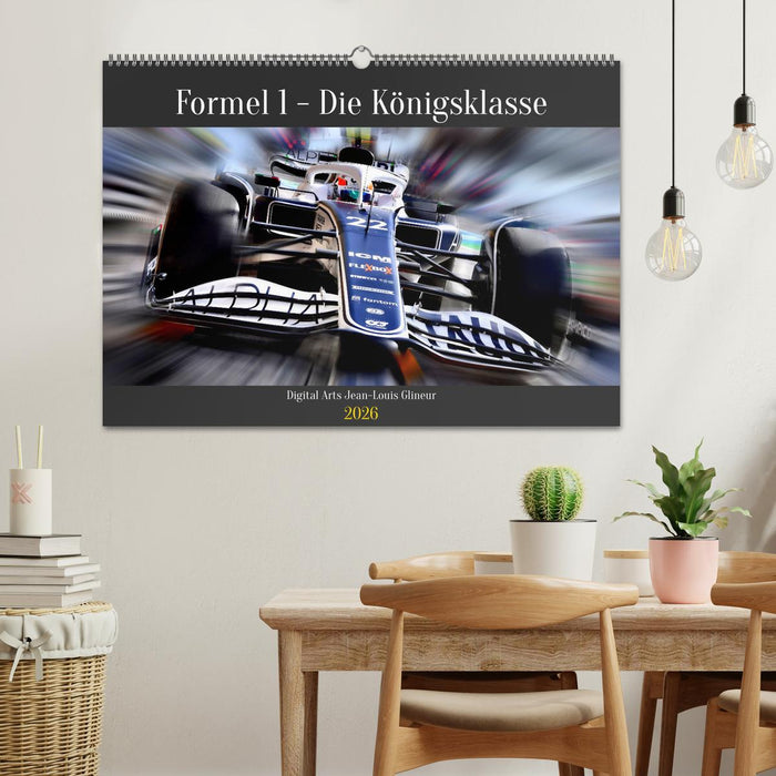 Formel 1 - Die Königsklasse (CALVENDO Wandkalender 2026)