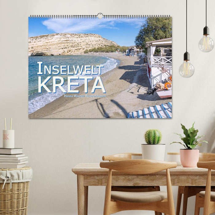 Inselwelt Kreta (CALVENDO Wandkalender 2026)