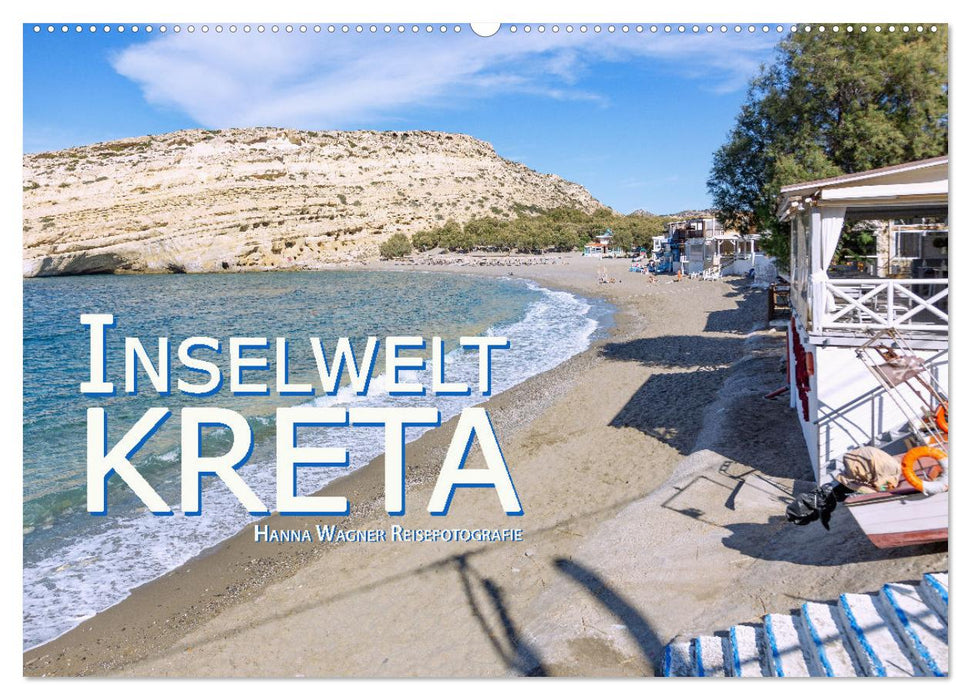 Inselwelt Kreta (CALVENDO Wandkalender 2026)