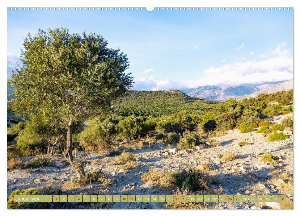 Inselwelt Kreta (CALVENDO Wandkalender 2026)