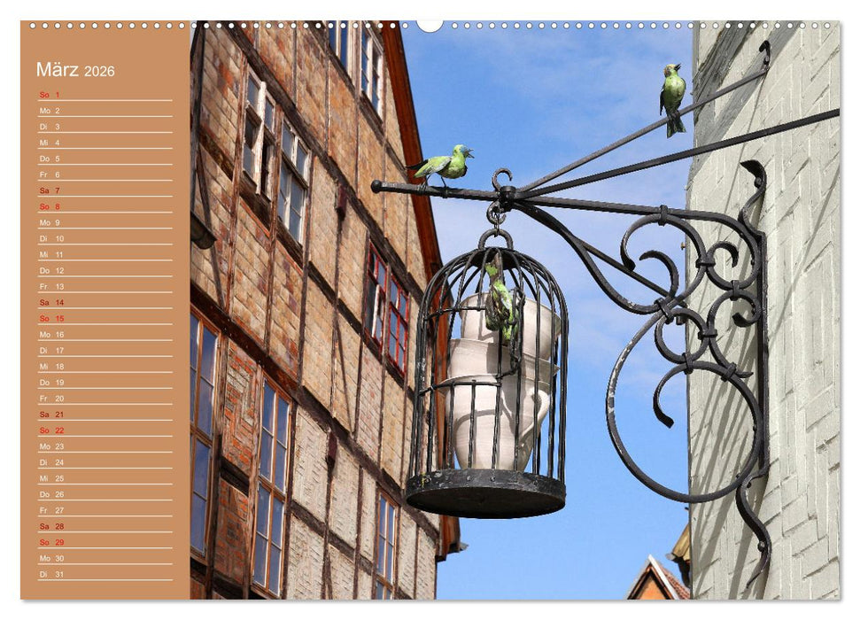 Quedlinburg und Gernrode (CALVENDO Wandkalender 2026)