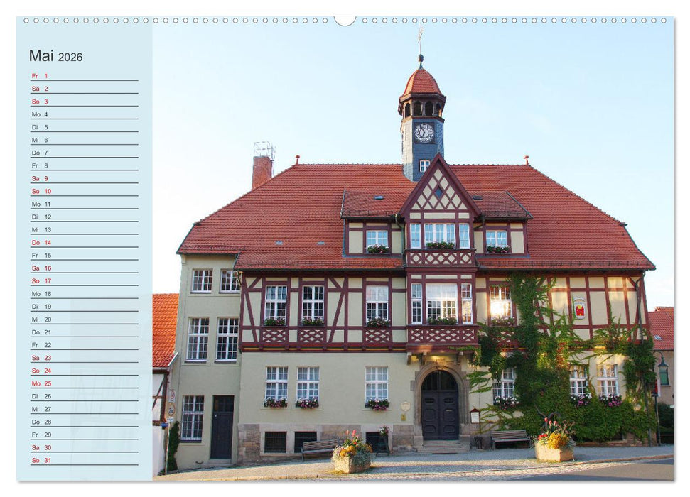 Quedlinburg und Gernrode (CALVENDO Wandkalender 2026)