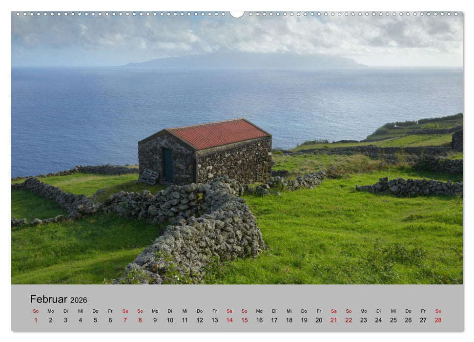Azoren - Grüne Inseln im Atlantik 2026 (CALVENDO Wandkalender 2026)