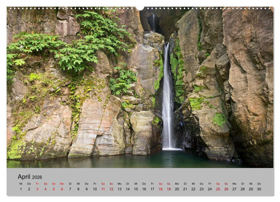 Azoren - Grüne Inseln im Atlantik 2026 (CALVENDO Wandkalender 2026)