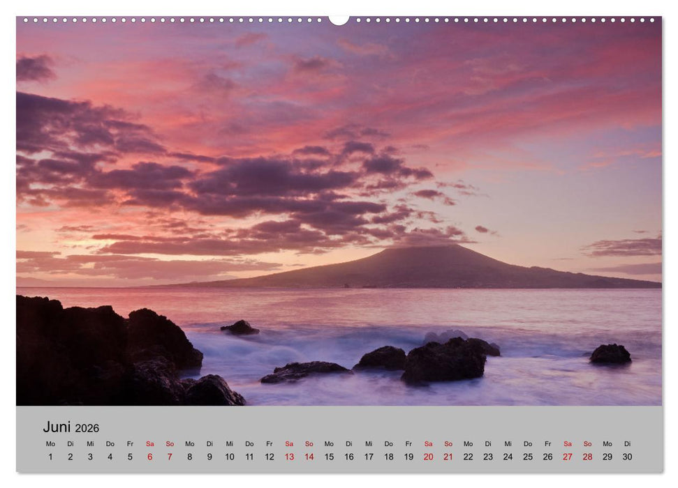 Azoren - Grüne Inseln im Atlantik 2026 (CALVENDO Wandkalender 2026)