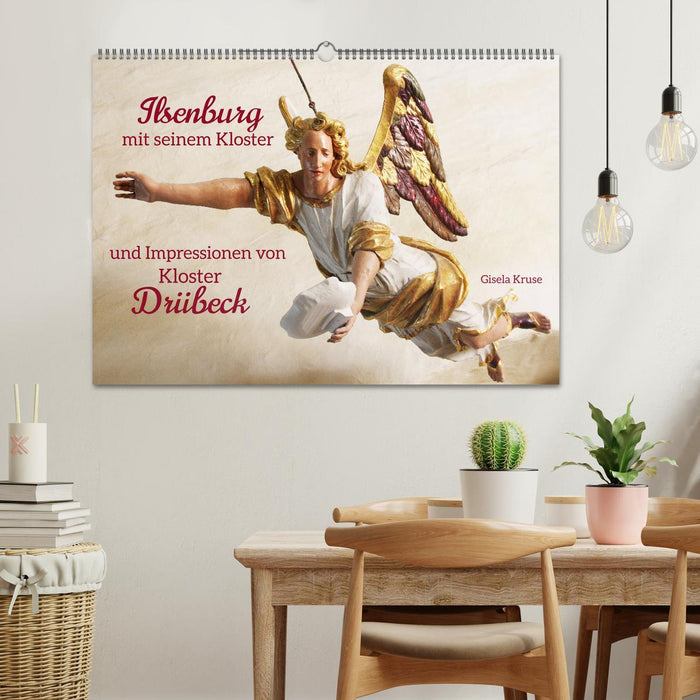 Ilsenburg mit seinem Kloster und Impressionen von Kloster Drübeck (CALVENDO Wandkalender 2026)