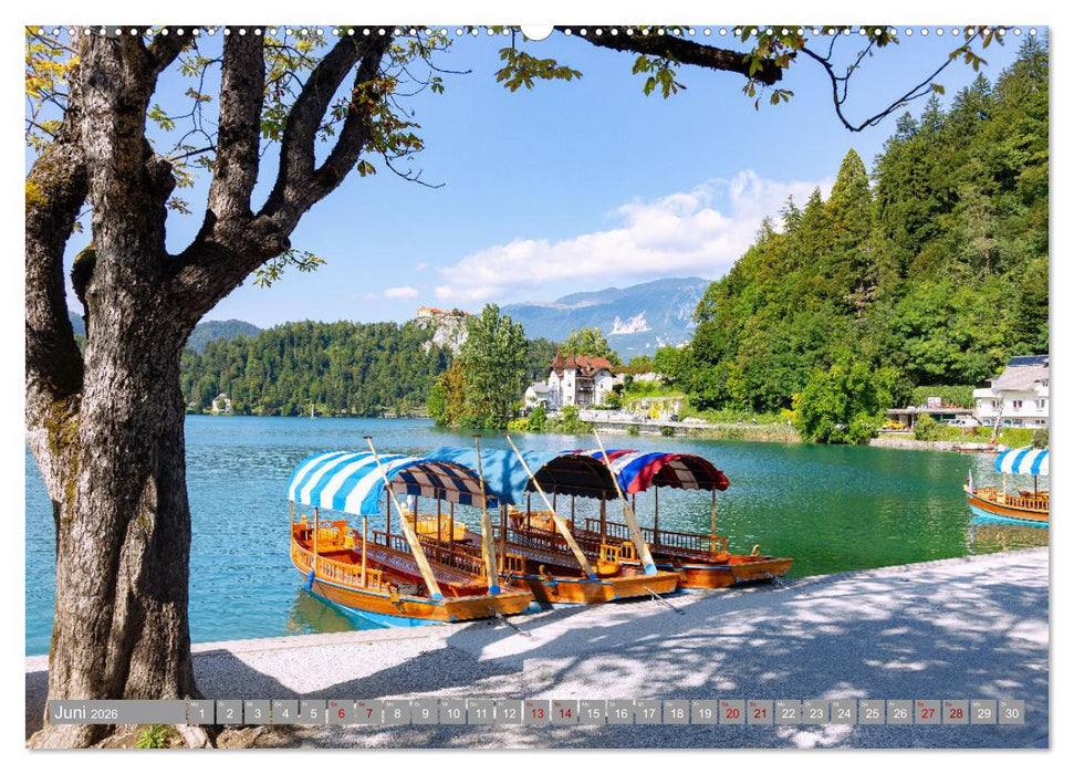 Im Herzen Sloweniens (CALVENDO Wandkalender 2026)