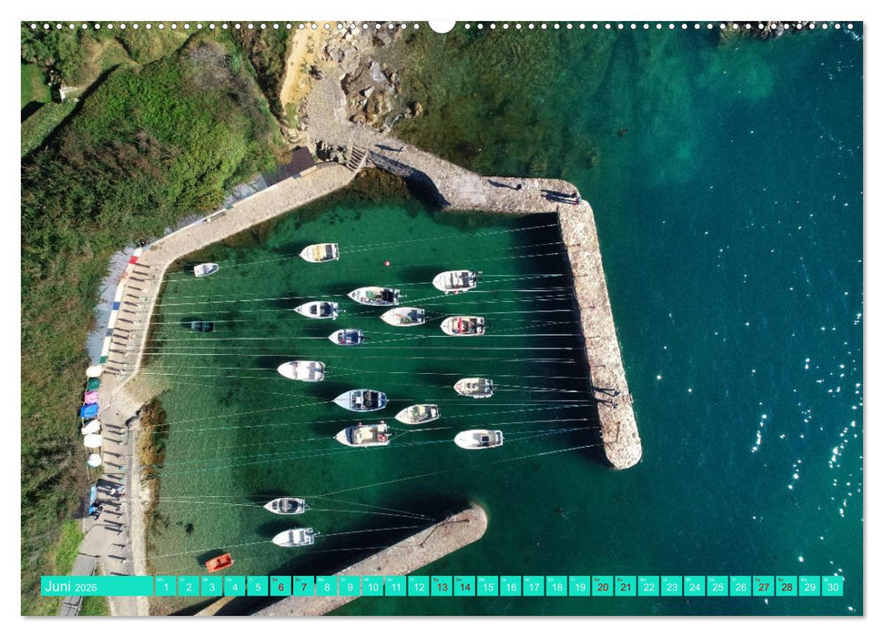 Der Westen der Normandie – An den Küsten des Cotentin (CALVENDO Wandkalender 2026)