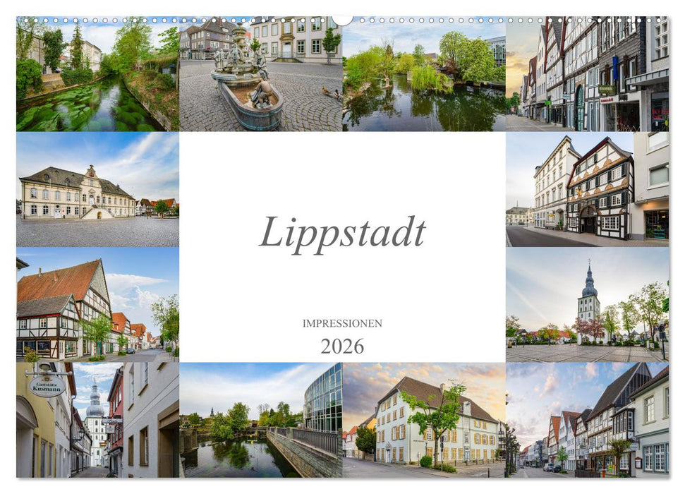 Lippstadt Impressionen (CALVENDO Wandkalender 2026)