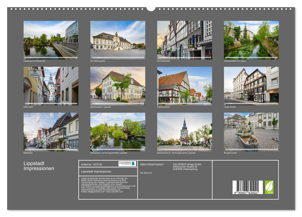 Lippstadt Impressionen (CALVENDO Wandkalender 2026)