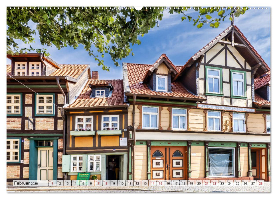 WERNIGERODE Impressionen aus dem Stadtherz (CALVENDO Wandkalender 2026)