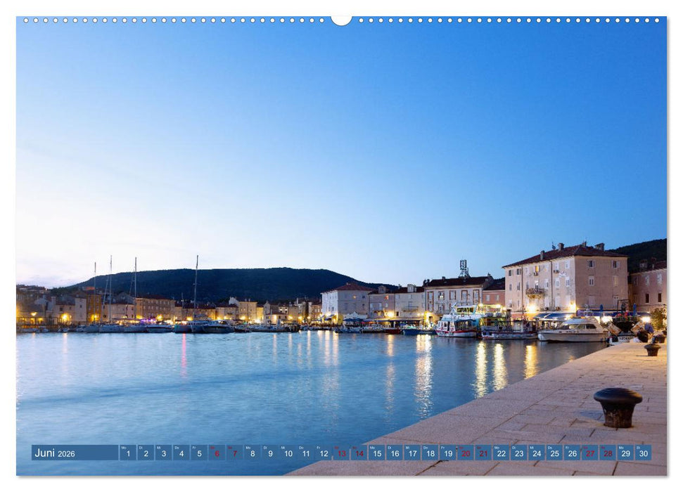 Faszination Kroatien – Kvarner Bucht (CALVENDO Wandkalender 2026)