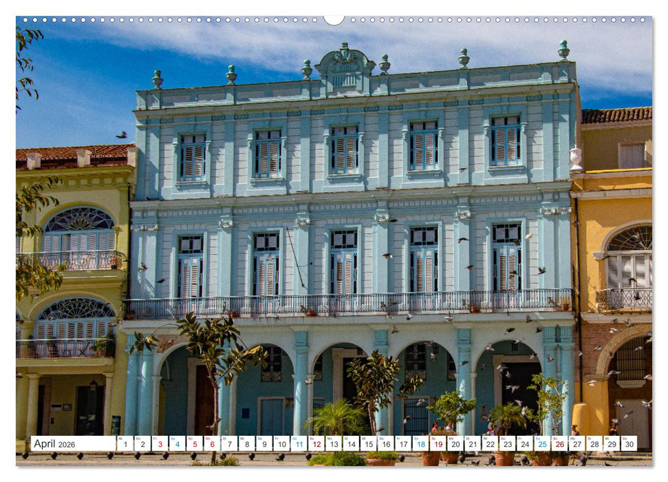 Farbenfrohes Kuba (CALVENDO Wandkalender 2026)