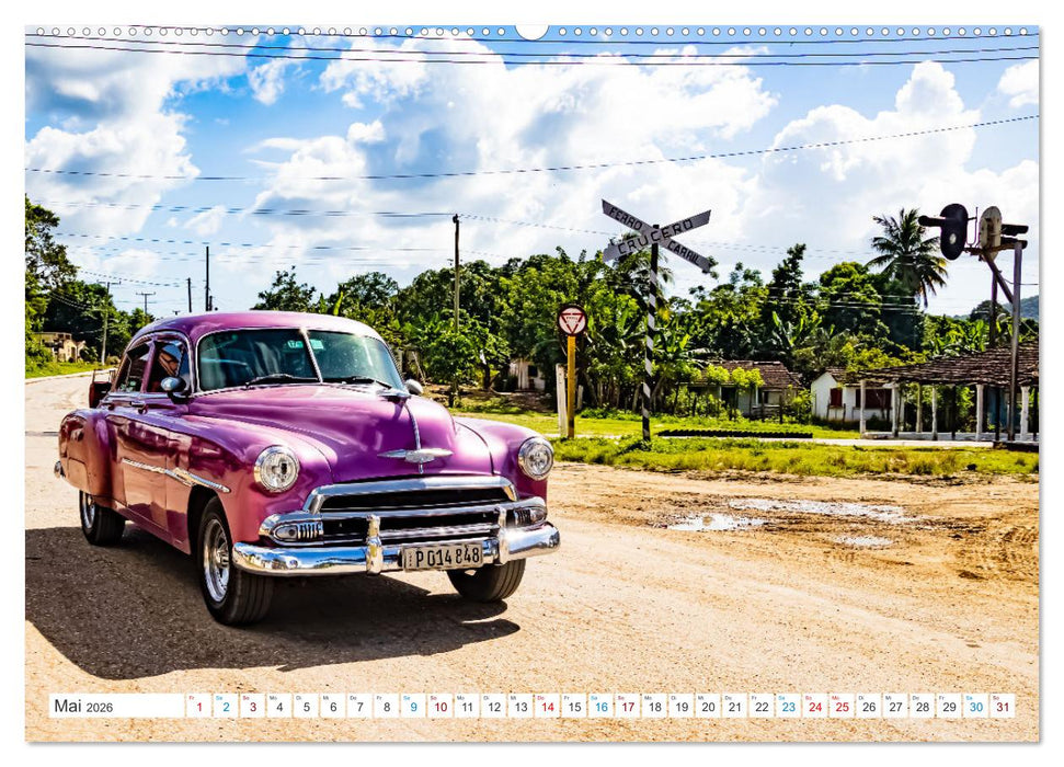 Farbenfrohes Kuba (CALVENDO Wandkalender 2026)