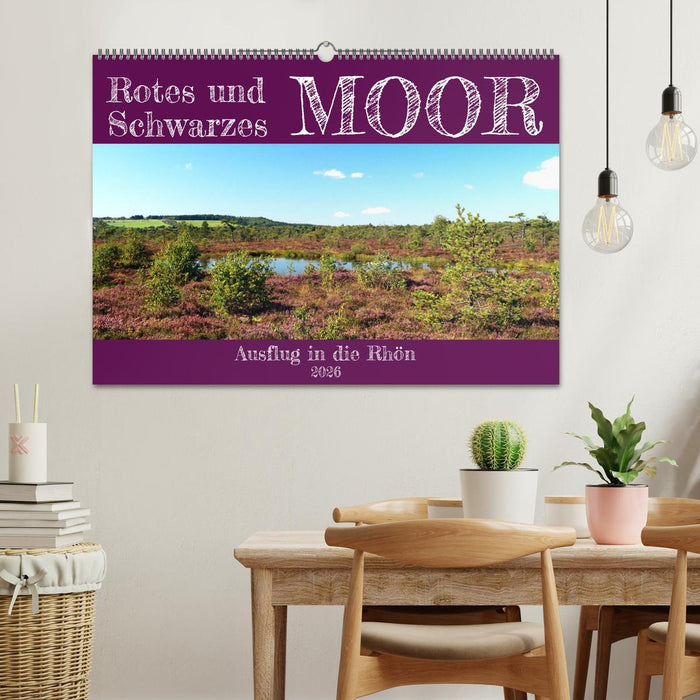 Rotes und Schwarzes Moor (CALVENDO Wandkalender 2026)