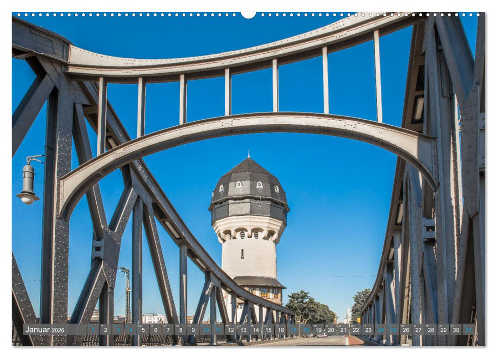 Darmstadt im Licht (CALVENDO Wandkalender 2026)