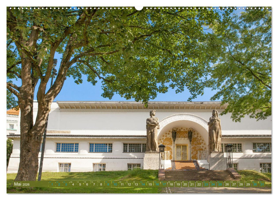 Darmstadt im Licht (CALVENDO Wandkalender 2026)