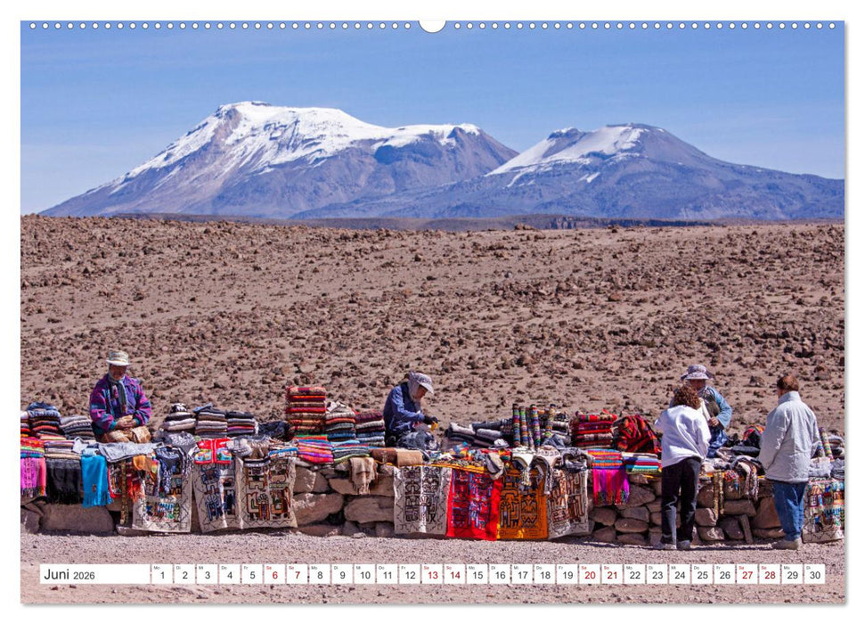 Vielfältiges Peru (CALVENDO Wandkalender 2026)