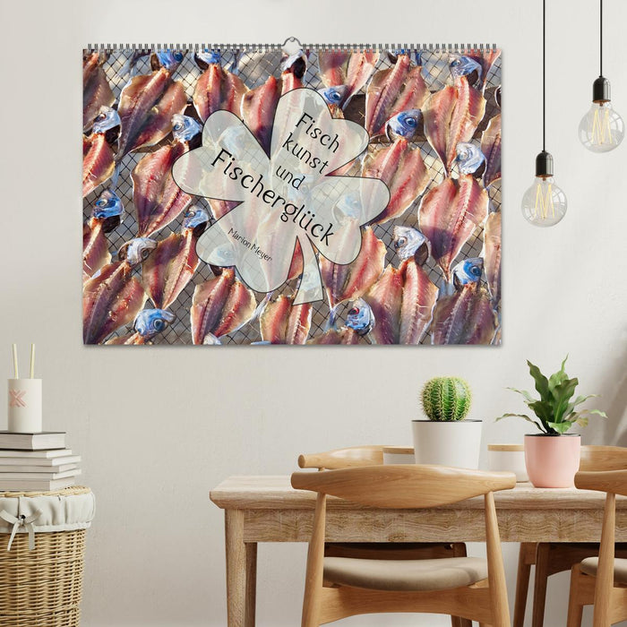 Fischkunst und Fischerglück (CALVENDO Wandkalender 2026)
