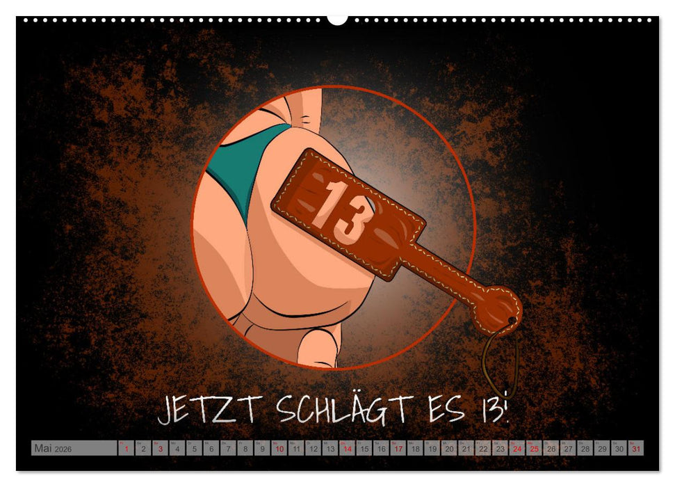 Schlechten Menschen geht es immer gut - Teuflisch gute Redewendungen und Sprichwörter (CALVENDO Wandkalender 2026)