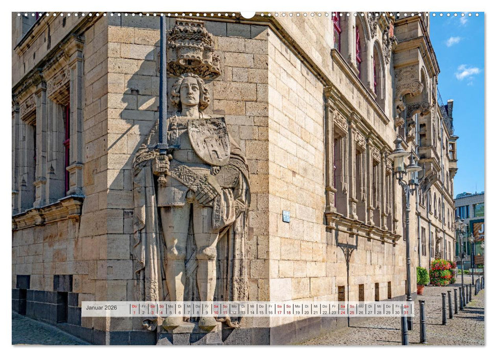 Ritterwelten an der Ruhr (CALVENDO Wandkalender 2026)