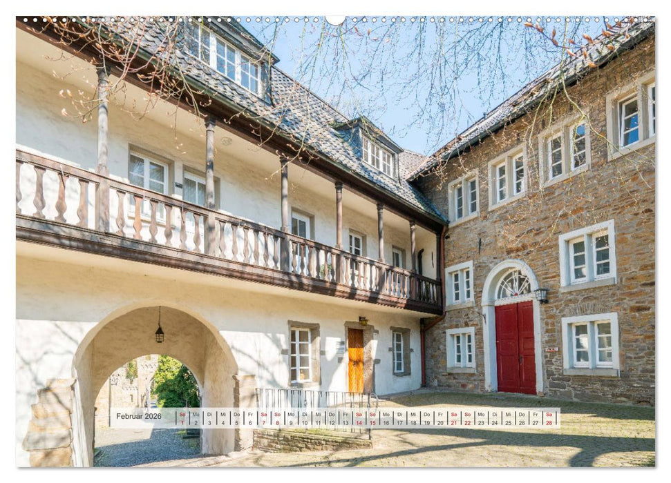 Ritterwelten an der Ruhr (CALVENDO Wandkalender 2026)