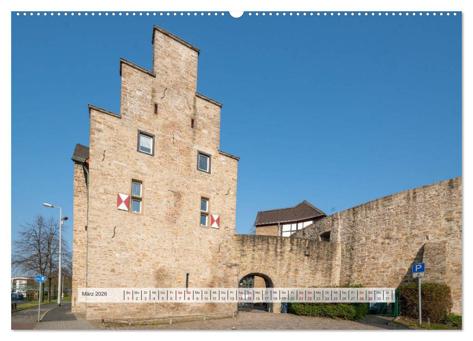 Ritterwelten an der Ruhr (CALVENDO Wandkalender 2026)