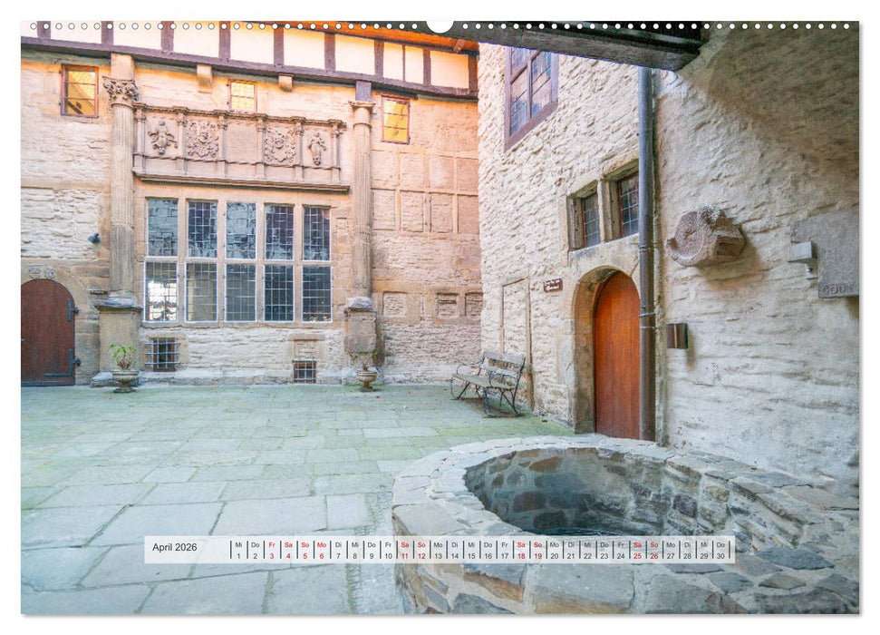 Ritterwelten an der Ruhr (CALVENDO Wandkalender 2026)