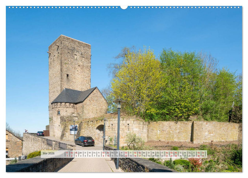 Ritterwelten an der Ruhr (CALVENDO Wandkalender 2026)