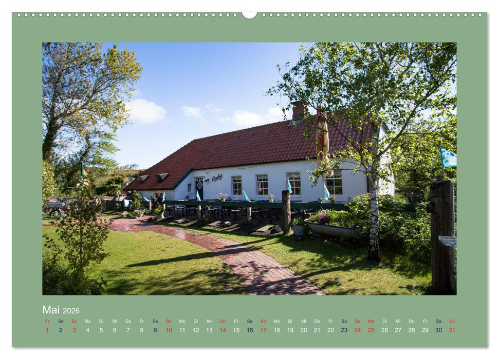 Baltrum - Das Dornröschen der Ostfriesischen Inseln (CALVENDO Premium Wandkalender 2026)