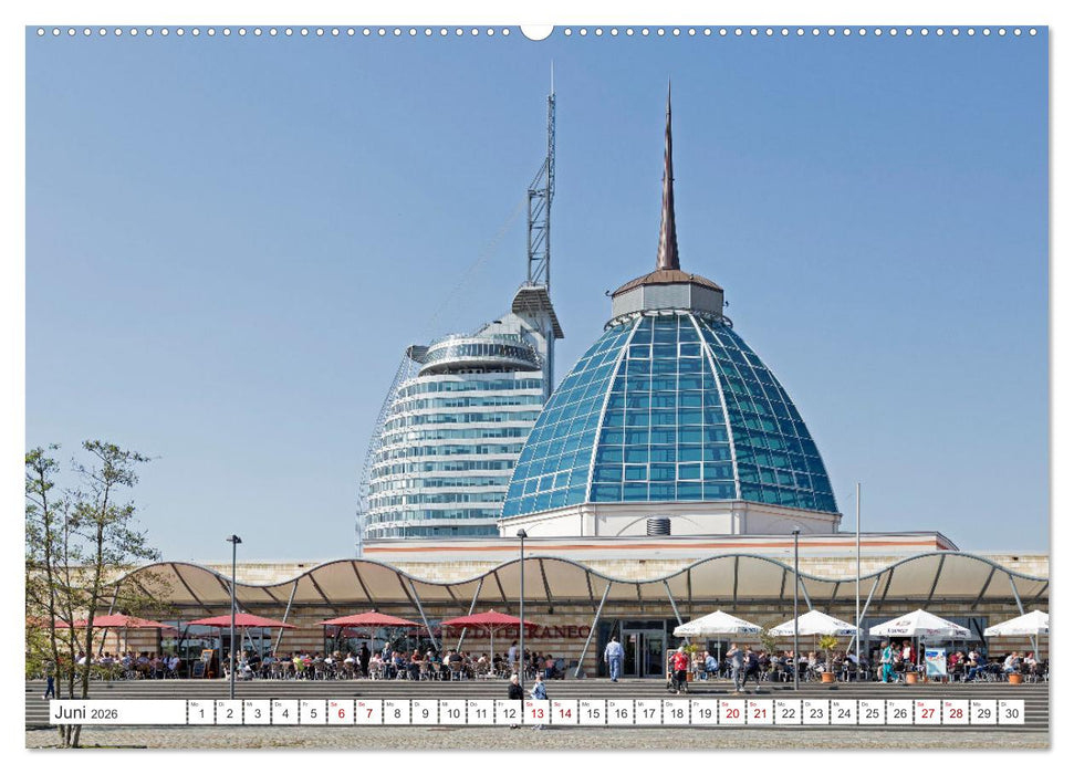 Ansichten von Bremen und Bremerhaven (CALVENDO Wandkalender 2026)