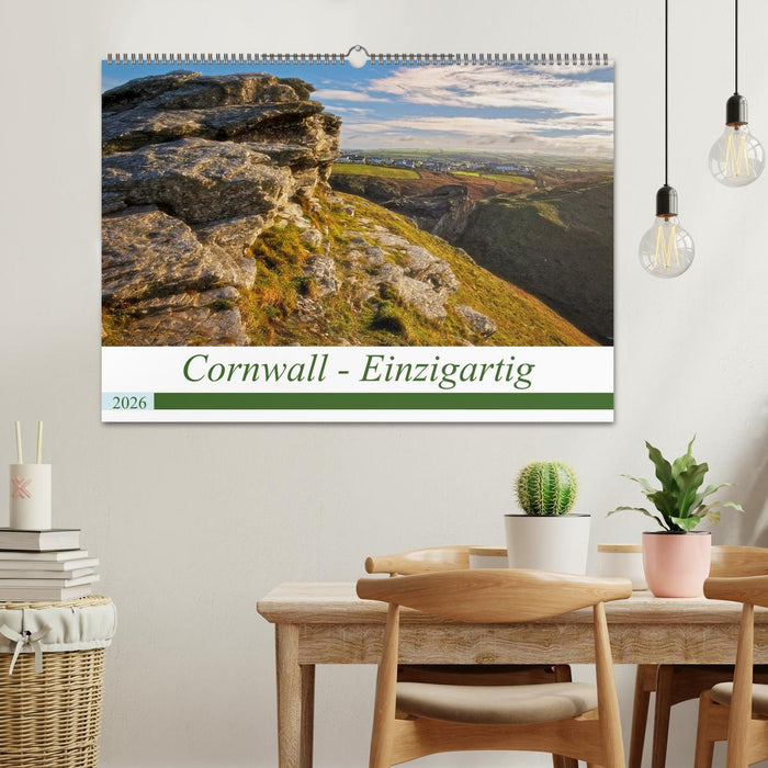 Cornwall - Einzigartig (CALVENDO Wandkalender 2026)