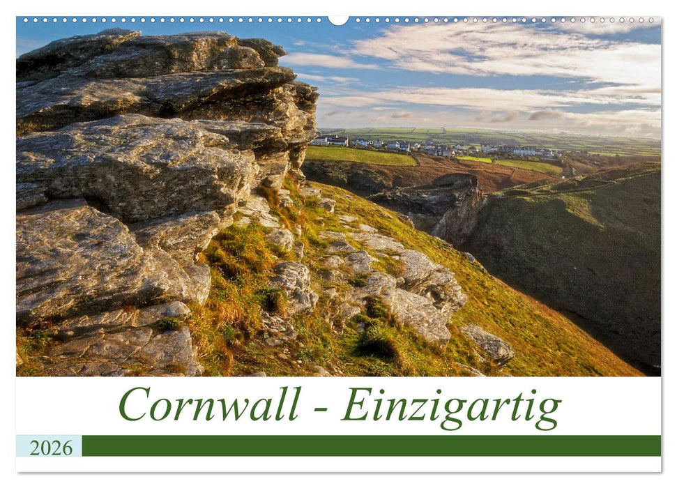 Cornwall - Einzigartig (CALVENDO Wandkalender 2026)