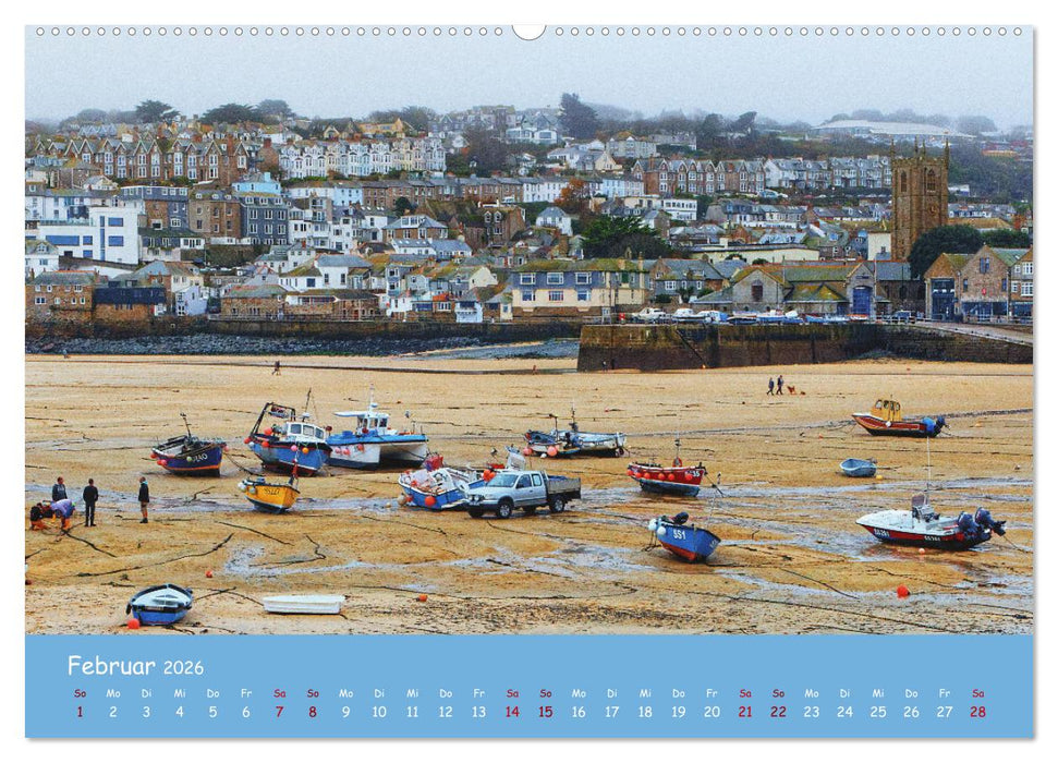 Cornwall - Einzigartig (CALVENDO Wandkalender 2026)