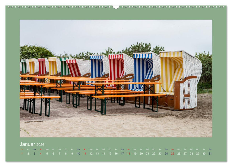 Baltrum - Das Dornröschen der Ostfriesischen Inseln (CALVENDO Wandkalender 2026)